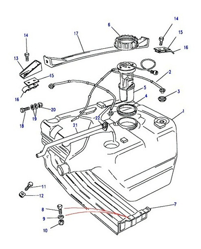 Bomba De Combustible Land Rover Discovery V8