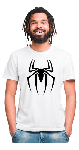 Remera Araña Spiderman 02 - Algodón 1ra Calidad