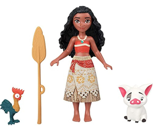Mattel Disney Princess Toys, Muñeca Pequeña Moana Y