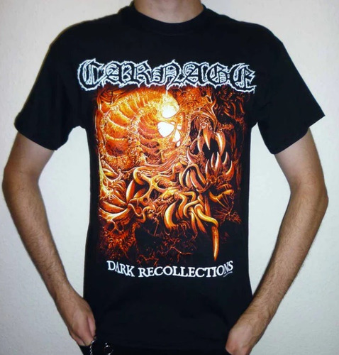 Carnage Dark Recollections Tshirt M Death Metal Suecia