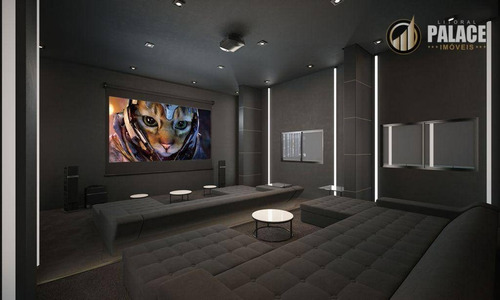 Imagem 20 de 30 de Cobertura Com 5 Dormitórios À Venda, 430 M² Por R$ 3.720.000,00 - Canto Do Forte - Praia Grande/sp - Co0024