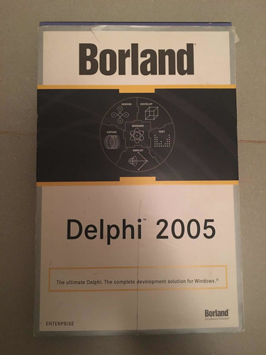 Borland Delphi 2005 Completo Na Caixa