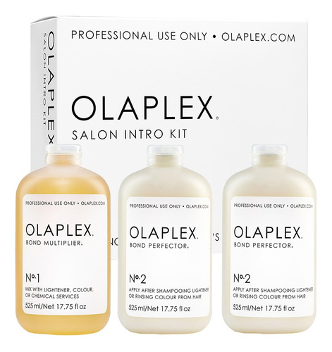 Olaplex Salon Intro Kit (un Paso Nº1 + Dos Paso Nº2 525ml) 