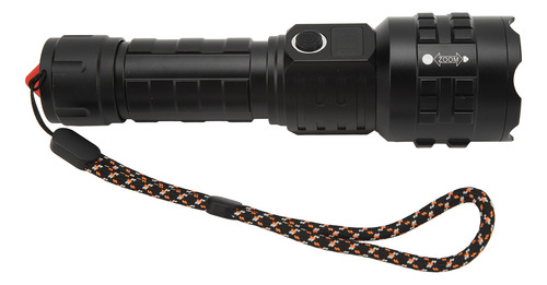 Linterna Led Luz Fuerte Tipo C Recargable Impermeable
