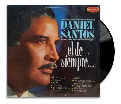 Daniel Santos - El De Siempre - Lp