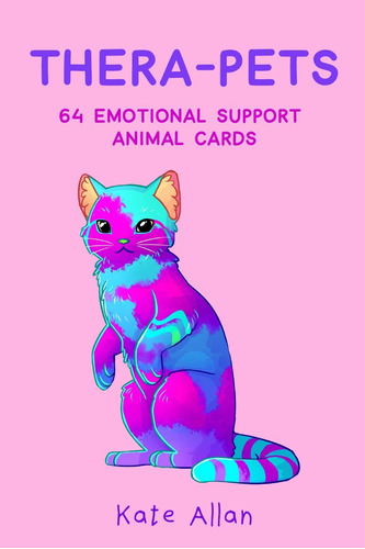 Thera-pets: 64 Tarjetas Animales Apoyo Emocional Ayuda Con Y