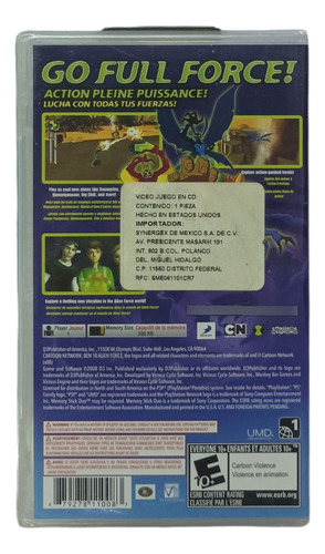 Ben 10 Alien Force - D3 Publisher - Psp