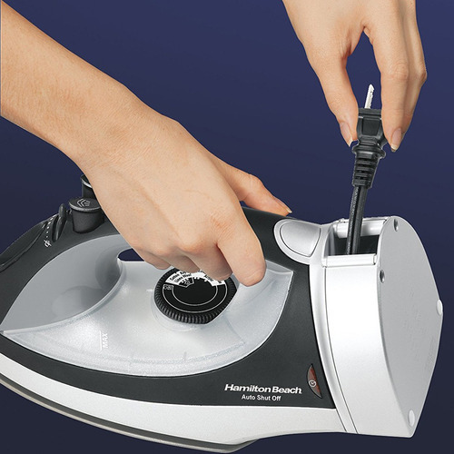Plancha A Vapor Hamilton Beach 14210 Con Suela Antiadherente