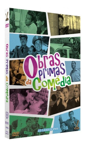 Dvd - Obras Primas Da Comédia Italianas