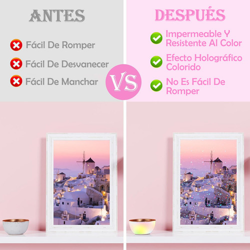 Vinil Adhesivo Holográfico A4 Para Impresión Láser Inkjet Autoadhesivo Impermeable Resistente A Desgarros Muramaudi 24 Piezas Cuatro Formas Mezcladas 21 Cm × 29.7 Cm