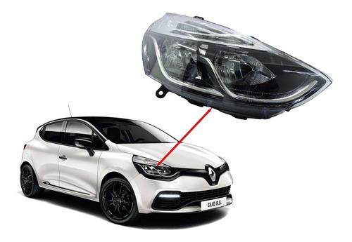 Óptico Delantero Cromado Izq. Ó Der. Renault Clio 2016-2020