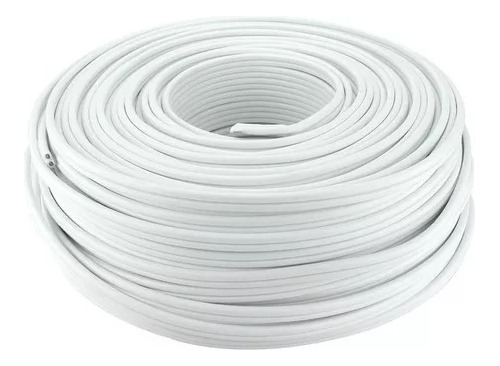 Cable Uso Rudo 2x16 Rollo 100 Metros Blanco Keer 