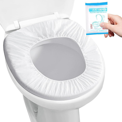 Protector De Asiento De Inodoro Biodegradable, Taza De Inodo