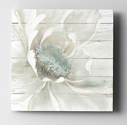 Wexford Home Weathered White Gallery Wrapped Canvas Nnvfm