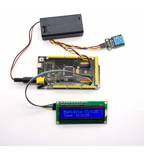 Placa Mega Plus 2560 R3 Para Con Cable Usb Tipo C, Sal...