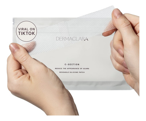 Dermaclara Siliconefusion - Parche De Silicona Para Cicatric