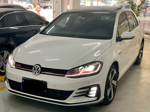 Volkswagen Golf Gti 2019 Connect + Cuero 8500kms Blanco