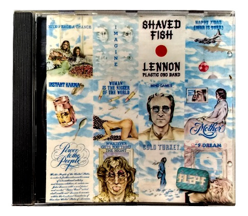 Beatles John Lennon Cd Shaved Fish (u.k. 1975)