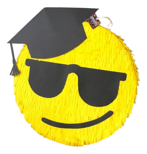 Piñatas De Graduación 80 Cm De Alto Varios Modelos A Elegir Negro Grande