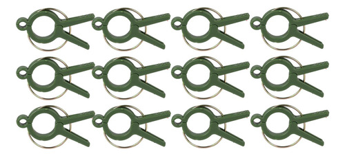 3 Clips Para De Jardín, Clips De Flores Y Verde 12 Piezas