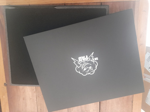 Skypad Alfombrilla De Mouse Glass 3.0 Xl Negro Ews