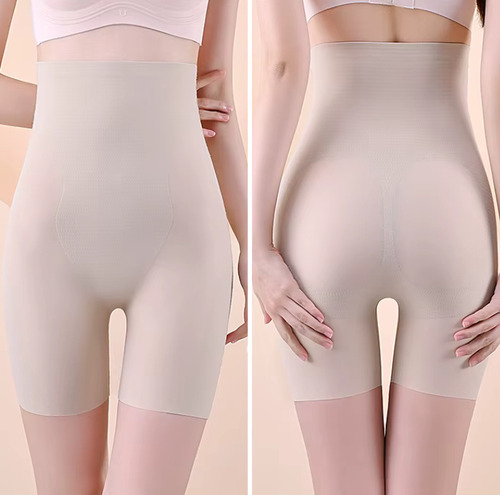 Short Moldeador Invisible Control Abdomen Realza Glúteos Beige M