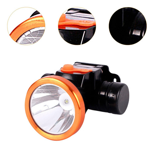 2 Lámpara De Cabeza Led Recargable, Ligera Y Resistente,