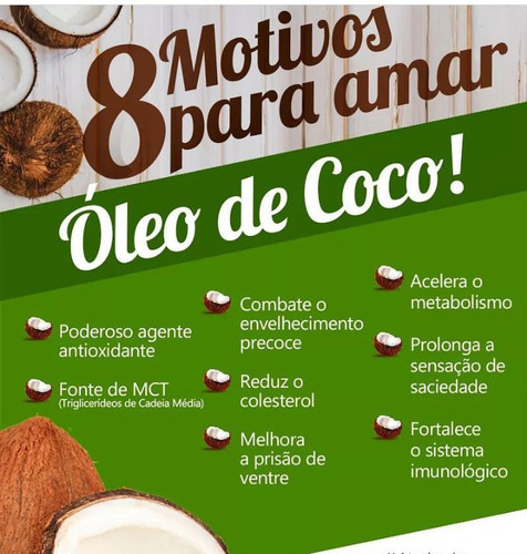 Óleo De Coco Na Palma Extravirgem 100%sem Sabor Balde 3,2l  