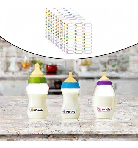 10pcs Nombre Pegatinas Etiquetas Etiquetas Pegatinas Para La