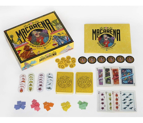 Imagen 2 de 9 de La Macarena Juego De Mesa Juego De Cartas Maldon Edu