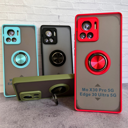 Funda Ring Anillo Antigolpe P/ Motorola Moto Edge 30 Ultra