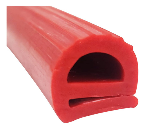 Borracha Perfil Silicone Tipo  E  Forno Progas Vermelho