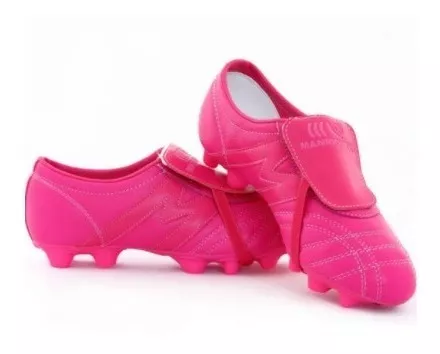 Zapatos De Fútbol Manriquez Total Fucsia ¡envío Gratis! |