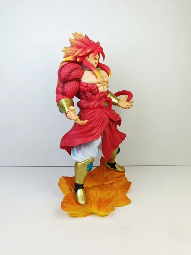 brory玩具店 ④ M* Figuras De Ação Ssj4 Broly Garage Kit 21 Cm, Postura *m8