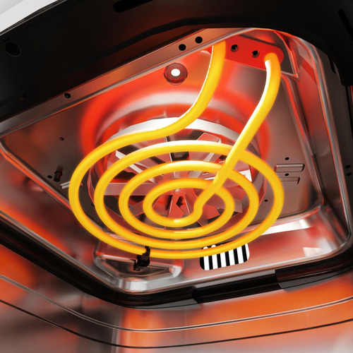 Air Fryer Philco 9L Visor Glass Painel Digital PAF90C 127V