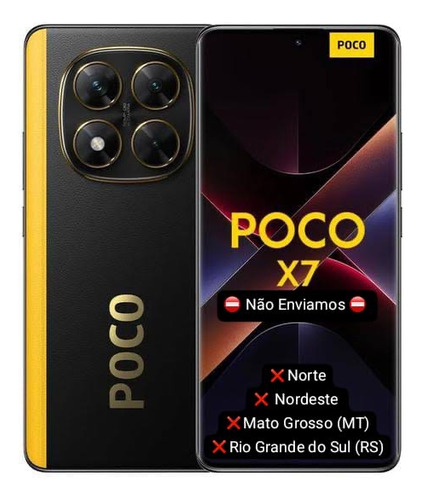 Xiaomi Poco X7 5g Dual Sim 512 Gb Global 12 Gb Original Nfc Preto