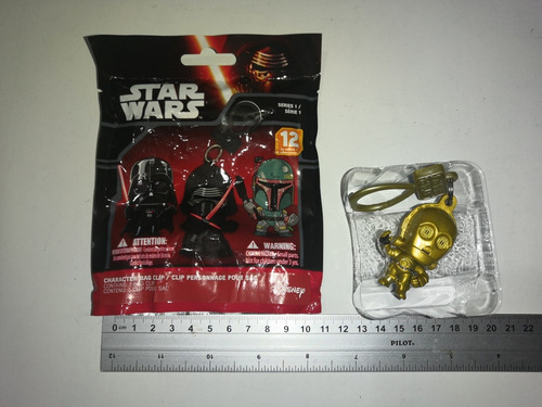 Yoda Wicket Vader R2d2 C3po Chewy Bb8 Phasma Colgante Pares (Usado)