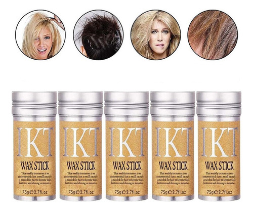 Barra De Cera Para El Cabello Ikt, 5 Unidades, Para Organiza