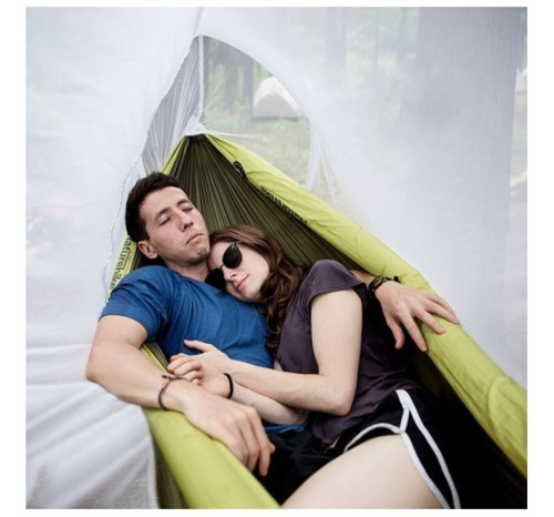 Imagen 4 de 8 de Red Mosquitero Para Hamaca Naturehike Nh18d003-c