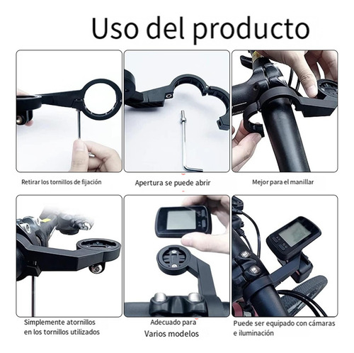 Soporte Para Computadora Bicicleta Para Garmin Gopro Soporte