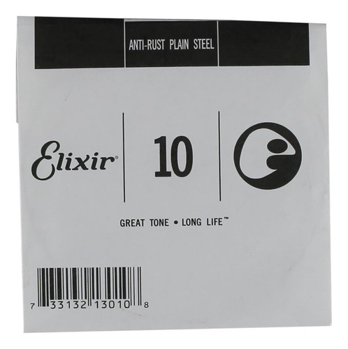 Cuerdas Elixir® Anti-rust Strated Steel Single String (010)