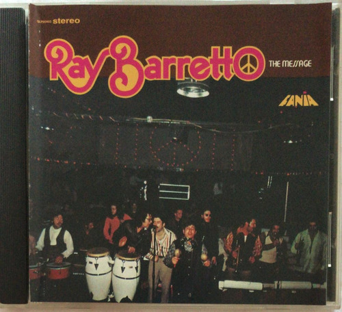 Ray Barreto. The Message. Cd Original Usado. Qqg. Ag.