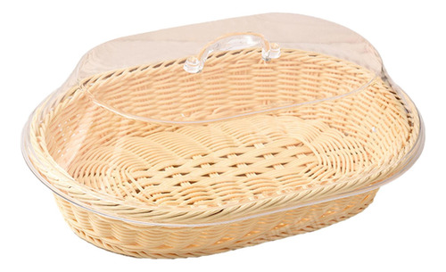 Cesta Para Servir Frutas, Frutero De Cocina Con Tapa, L