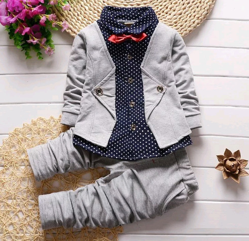 Imagem 5 de 8 de Roupa De Menino Bebê Aniversário Batizado Mêsversário