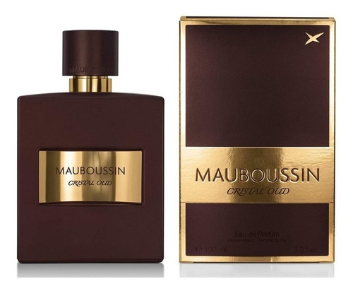 Perfume Mauboussin Cristal Oud 100ml Edp Hombre-100%original