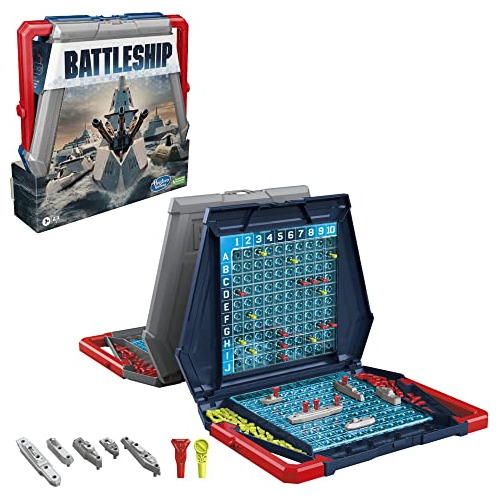 Juego De Mesa Clásico Battleship, Juego De Estrategia Para 