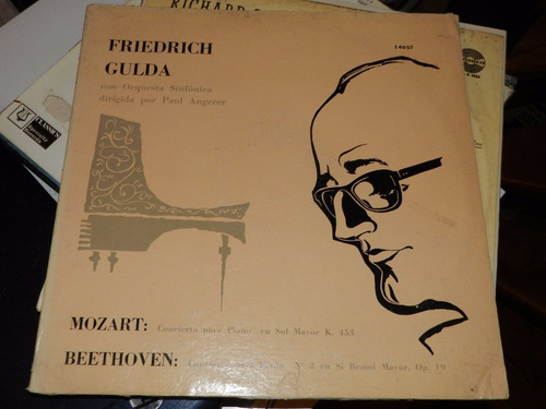 Vinilo 0512 - Friedrich Gulda - Mozart / Beethoven 