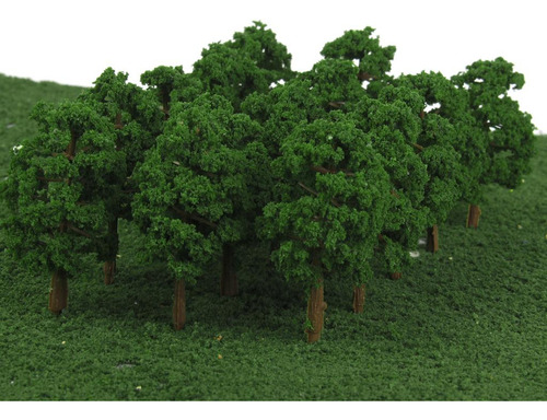 Rboles Modelo En Miniatura Verde