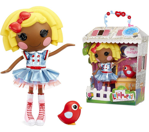 Lalaloopsy Muñeca Dot Starlight Y Bird Original Caja De Lujo