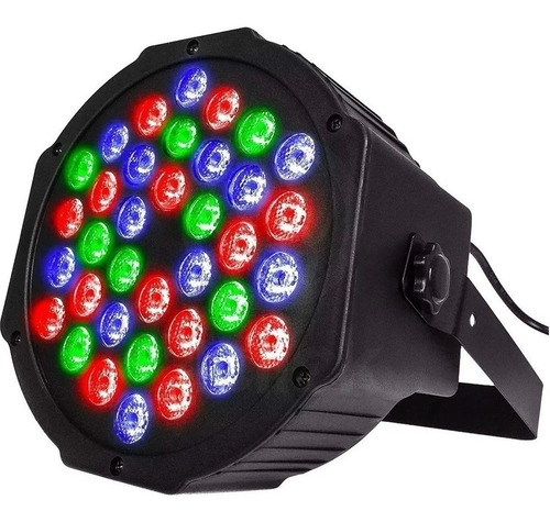 Imagen 1 de 4 de Tacho Rgb Luz Proton Par 36 Led Profesional Dmx Audioritmico
